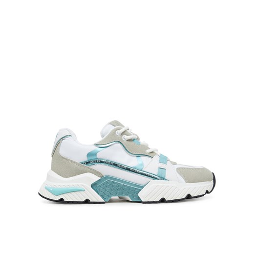 Sneakersy Guess FLJCAR ELE12 Niebieski ze sklepu eobuwie.pl w kategorii Buty sportowe damskie - zdjęcie 182073584