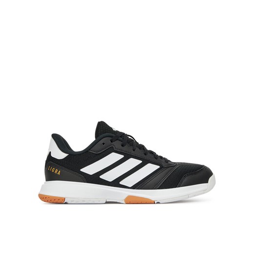 Buty halowe adidas Ligra 8 IH0526 Czarny ze sklepu eobuwie.pl w kategorii Buty sportowe męskie - zdjęcie 182073623