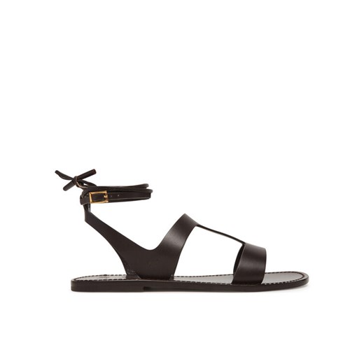 Sandały Weekend Max Mara 2515521075600 Brązowy ze sklepu eobuwie.pl w kategorii Sandały damskie - zdjęcie 182073703