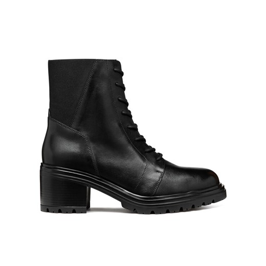 Botki Geox D Damiana D46QCC 043NH C9999 Czarny ze sklepu eobuwie.pl w kategorii Botki - zdjęcie 182073730