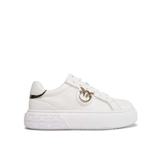 Sneakersy Pinko Yoko 01 SS0003 P014 Biały ze sklepu eobuwie.pl w kategorii Trampki damskie - zdjęcie 182073733