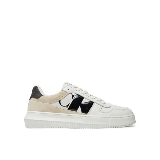 Sneakersy Calvin Klein Jeans Chunky Cupsole Nbs Sens YM0YM00996 Biały ze sklepu eobuwie.pl w kategorii Buty sportowe męskie - zdjęcie 182073810