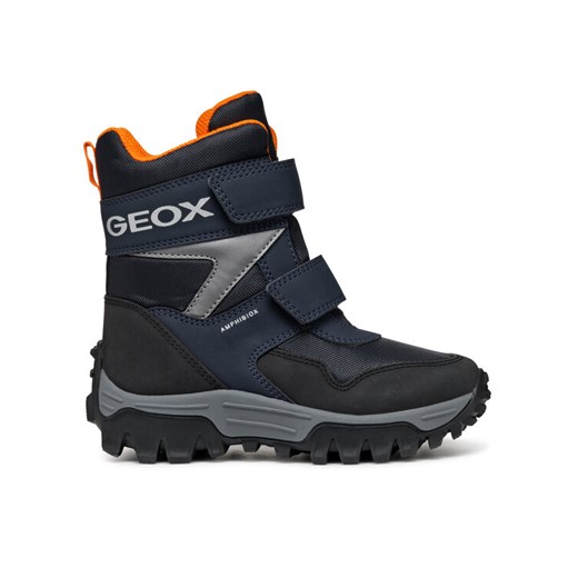 Śniegowce Geox J Himalaya Boy B Abx J46FRE 0FU50 C4002 M Granatowy ze sklepu eobuwie.pl w kategorii Buty zimowe dziecięce - zdjęcie 182073830