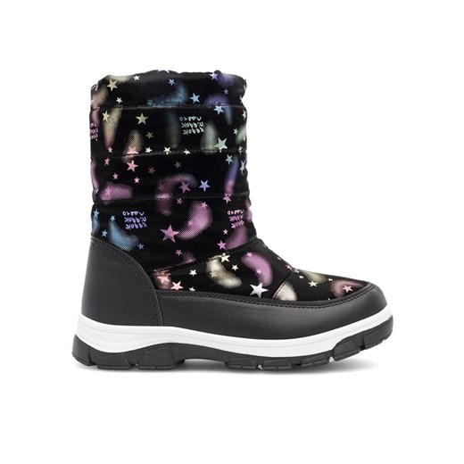 Botki Nelli Blu CM230220-10 Czarny ze sklepu eobuwie.pl w kategorii Buty zimowe dziecięce - zdjęcie 182073852