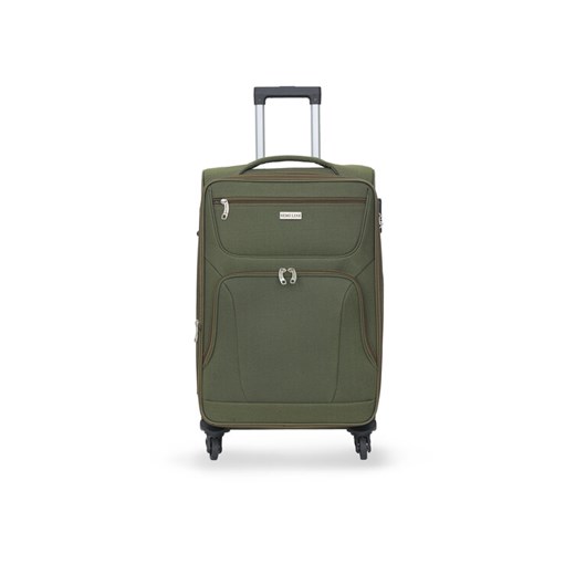 Walizka duża Semi Line T5773-3 Zielony ze sklepu eobuwie.pl w kategorii Walizki - zdjęcie 182073891