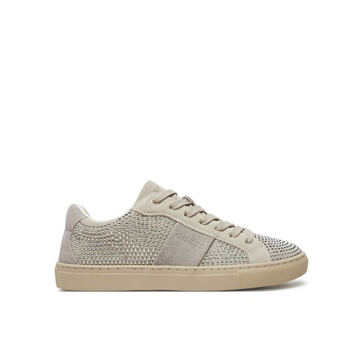 Sneakersy Guess FLPTOD SUE12 Beżowy ze sklepu eobuwie.pl w kategorii Buty sportowe damskie - zdjęcie 182073893