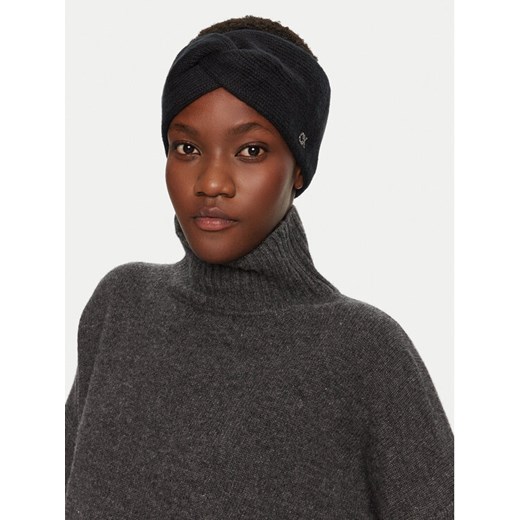 Zestaw czapka i opaska Calvin Klein K60K612622 Czarny ze sklepu eobuwie.pl w kategorii Opaski damskie - zdjęcie 182073943