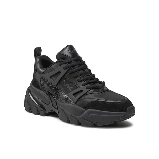 Sneakersy MICHAEL Michael Kors Nick Trainer 42T2NIFS1D Czarny ze sklepu eobuwie.pl w kategorii Buty sportowe męskie - zdjęcie 182074040