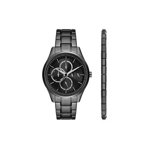 Zegarek Armani Exchange Dante AX7154SET Szary ze sklepu eobuwie.pl w kategorii Zegarki - zdjęcie 182074050