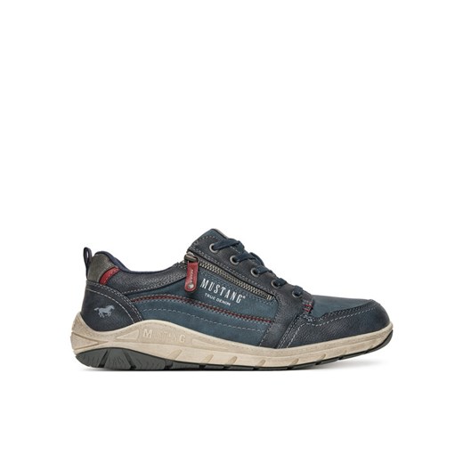 Sneakersy Mustang 4160-302 Granatowy ze sklepu eobuwie.pl w kategorii Buty sportowe męskie - zdjęcie 182074220
