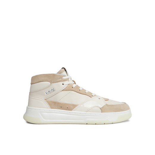 Sneakersy Boss Baltimore Hito 50504560 Beżowy ze sklepu eobuwie.pl w kategorii Buty sportowe damskie - zdjęcie 182074253
