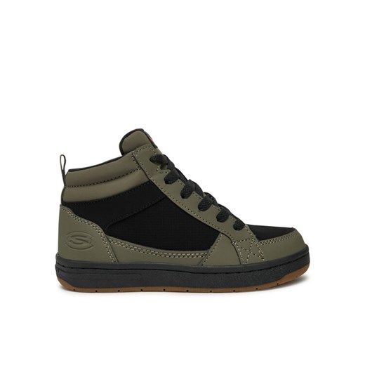 Sneakersy Skechers Smooth Street 405618L Khaki ze sklepu eobuwie.pl w kategorii Buty sportowe dziecięce - zdjęcie 182074272