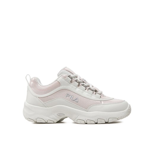 Sneakersy Fila Strada F Teens FFT0010 Biały ze sklepu eobuwie.pl w kategorii Buty sportowe dziecięce - zdjęcie 182074301