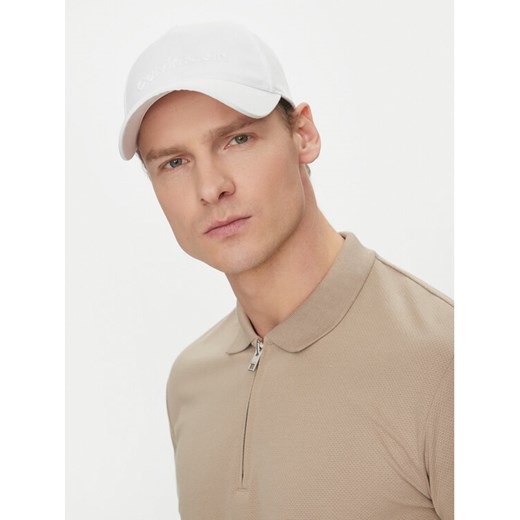 Czapka z daszkiem Calvin Klein K50K511987 Biały ze sklepu eobuwie.pl w kategorii Czapki z daszkiem męskie - zdjęcie 182074311
