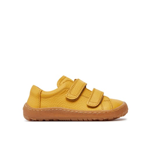 Sneakersy Froddo Barefoot Base G3130240-6 S Żółty ze sklepu eobuwie.pl w kategorii Półbuty dziecięce - zdjęcie 182074321