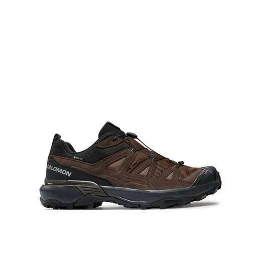 Sneakersy Salomon X Ultra 360 Leather Gore-Tex L47571200 Brązowy ze sklepu eobuwie.pl w kategorii Buty sportowe męskie - zdjęcie 182074343