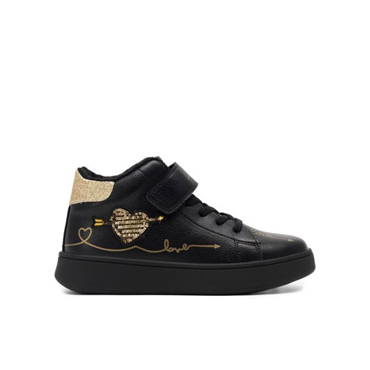 Sneakersy Nelli Blu CS5861-02 Czarny ze sklepu eobuwie.pl w kategorii Buty zimowe dziecięce - zdjęcie 182074440