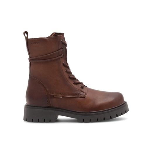 Kozaki Lasocki Young RIVER CI12-8468-01 Brązowy ze sklepu eobuwie.pl w kategorii Buty zimowe dziecięce - zdjęcie 182074502