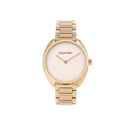 Zegarek Calvin Klein 25200276 Złoty ze sklepu eobuwie.pl w kategorii Zegarki - zdjęcie 182074511