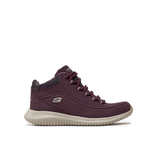 Sneakersy Skechers Just Chill 12918/BURG Bordowy ze sklepu eobuwie.pl w kategorii Buty sportowe damskie - zdjęcie 182074513