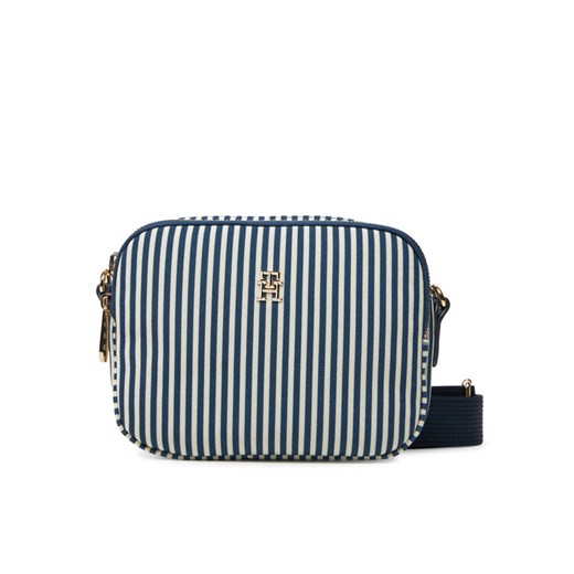 Torebka Tommy Hilfiger Poppy Summer Camera Bag AW0AW17231 Granatowy ze sklepu eobuwie.pl w kategorii Listonoszki - zdjęcie 182074534