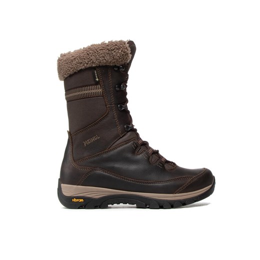 Śniegowce Meindl Novara Lasy Gtx GORE-TEX 7622 Brązowy ze sklepu eobuwie.pl w kategorii Śniegowce damskie - zdjęcie 182074583