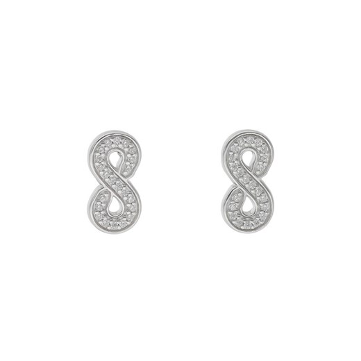 Kolczyki Fossil Sterling JFS00634040 Srebrny ze sklepu eobuwie.pl w kategorii Kolczyki - zdjęcie 182074604