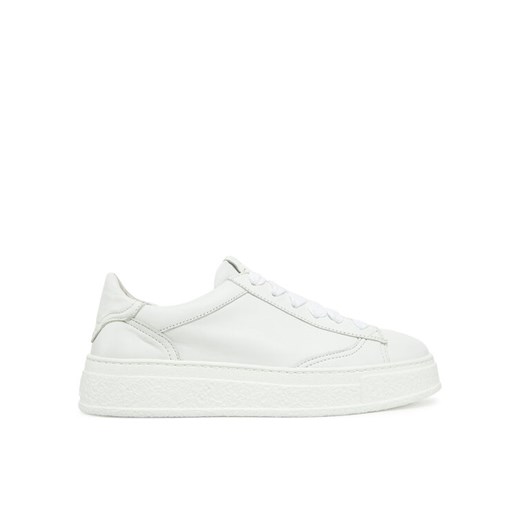 Sneakersy AGL Giuly Lace Up D946001PGKA076A634 Biały ze sklepu eobuwie.pl w kategorii Buty sportowe damskie - zdjęcie 182074612