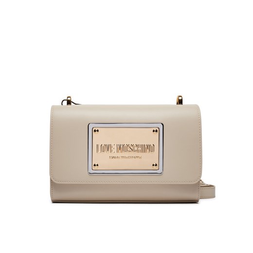 Torebka LOVE MOSCHINO JC4355PP0IK1211A Beżowy ze sklepu eobuwie.pl w kategorii Listonoszki - zdjęcie 182074661