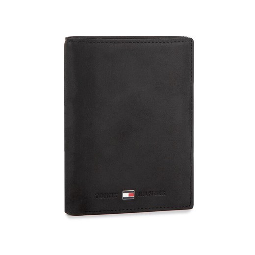 Duży Portfel Męski Tommy Hilfiger Johanson N/S Wallet W/Coin Pocket AM0AM00664 Czarny ze sklepu eobuwie.pl w kategorii Portfele męskie - zdjęcie 182074684