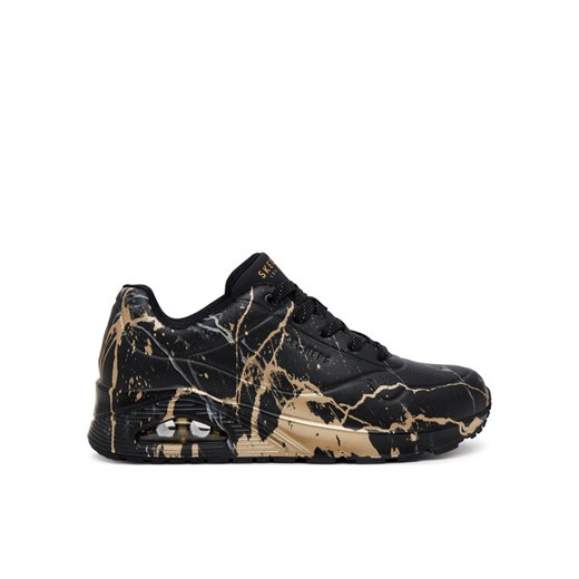 Sneakersy Skechers Street™ Uno 155584/BBK Czarny ze sklepu eobuwie.pl w kategorii Buty sportowe damskie - zdjęcie 182074852