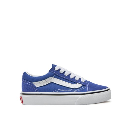 Tenisówki Vans Old Skool VN000CYVCG41 Niebieski ze sklepu eobuwie.pl w kategorii Trampki dziecięce - zdjęcie 182074873