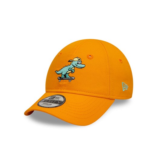 Czapka z daszkiem New Era Jr Dinosaur 9FORTY 60595418 Żółty ze sklepu eobuwie.pl w kategorii Czapki dziecięce - zdjęcie 182074894