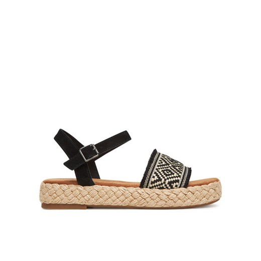 Espadryle Toms Abby 10021992 Czarny ze sklepu eobuwie.pl w kategorii Espadryle damskie - zdjęcie 182074922