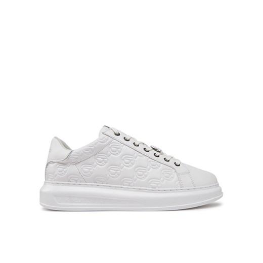 Sneakersy KARL LAGERFELD Kapri KL52523F Biały ze sklepu eobuwie.pl w kategorii Buty sportowe męskie - zdjęcie 182074933