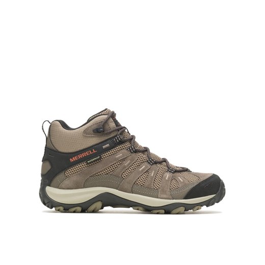 Trekkingi Merrell Alverstone 2 Mid Wp J036925 Brązowy ze sklepu eobuwie.pl w kategorii Buty trekkingowe męskie - zdjęcie 182074964