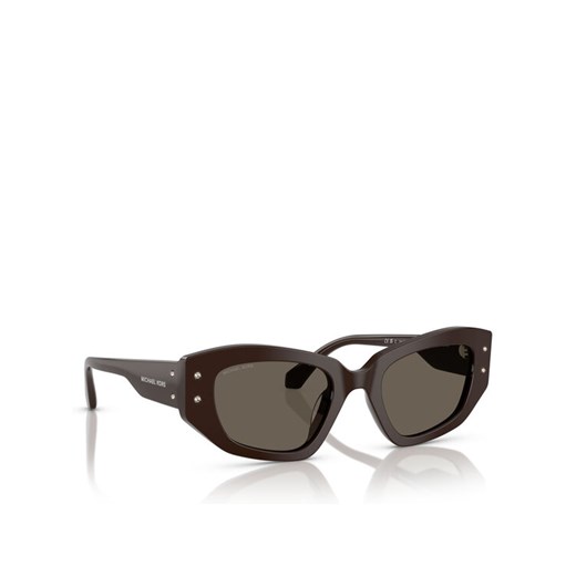 Okulary przeciwsłoneczne Michael Kors 0MK2234B 50 4007/3 Brązowy ze sklepu eobuwie.pl w kategorii Okulary przeciwsłoneczne damskie - zdjęcie 182074982