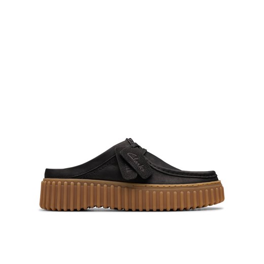 Klapki Clarks Torhill Mule 26181193 Czarny ze sklepu eobuwie.pl w kategorii Klapki damskie - zdjęcie 182075042