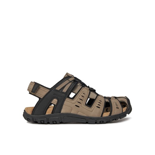 Sandały Geox Uomo Sandal Strada U4524C 000EK C6738 Brązowy Geox 41 eobuwie.pl