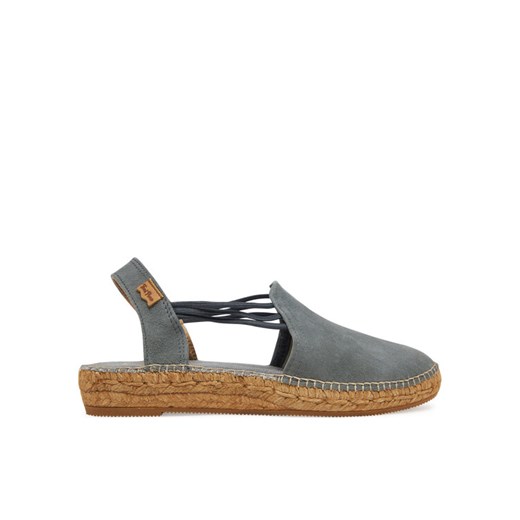 Espadryle Toni Pons Nuria Szary ze sklepu eobuwie.pl w kategorii Espadryle damskie - zdjęcie 182075051