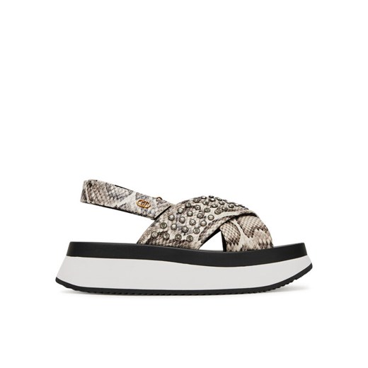 Sandały Liu Jo Dreamy Sandal 02 BA5089 EX308 Beżowy ze sklepu eobuwie.pl w kategorii Sandały damskie - zdjęcie 182075054