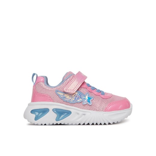 Sneakersy Geox J Assister J55E9B 0ASKN CE8E4 S Różowy ze sklepu eobuwie.pl w kategorii Buty sportowe dziecięce - zdjęcie 182075060