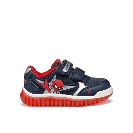 Sneakersy Geox B Lightyloo B555ZB 0BC14 C0735 Granatowy ze sklepu eobuwie.pl w kategorii Buty sportowe dziecięce - zdjęcie 182075074