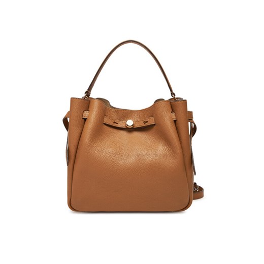 Torebka Tory Burch 166982 Brązowy ze sklepu eobuwie.pl w kategorii Torebki worki - zdjęcie 182075123