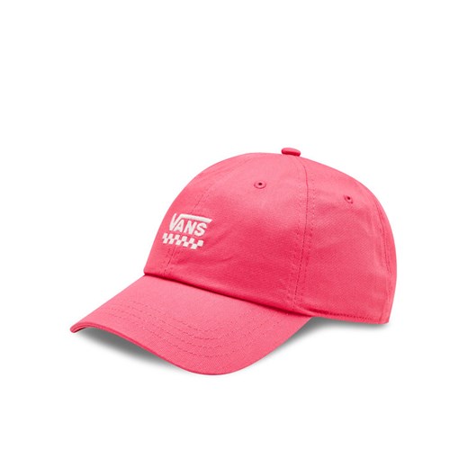 Czapka z daszkiem Vans Court Side Curved Bill Jockey VN000HEAG3X1 Różowy ze sklepu eobuwie.pl w kategorii Czapki z daszkiem damskie - zdjęcie 182075143