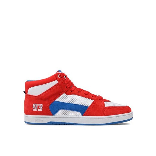 Sneakersy Etnies Mc Rap Hi 4101000565 Czerwony ze sklepu eobuwie.pl w kategorii Trampki męskie - zdjęcie 182075160