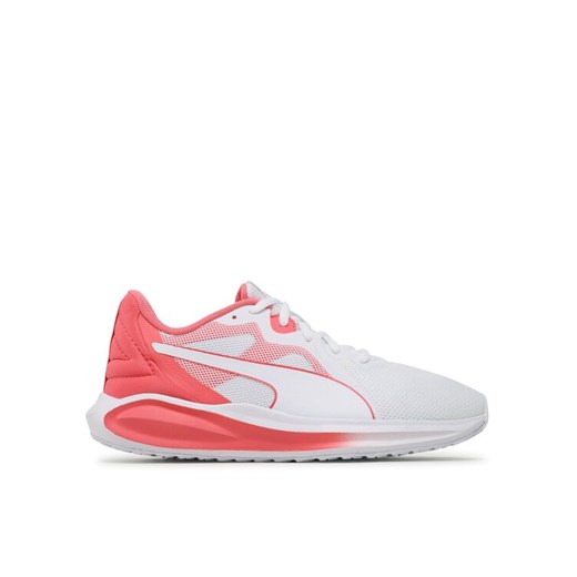 Sneakersy Puma Twitch Runner Twist Jr 389696 03 Biały ze sklepu eobuwie.pl w kategorii Buty sportowe dziecięce - zdjęcie 182075304