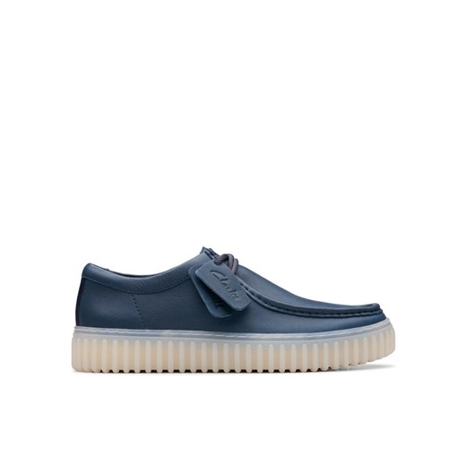 Półbuty Clarks Torhill Lo 26176216 Granatowy ze sklepu eobuwie.pl w kategorii Półbuty męskie - zdjęcie 182075340
