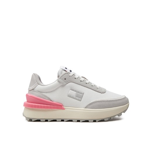 Sneakersy Tommy Jeans Tjw Tech Runner Ess EN0EN02511 Biały ze sklepu eobuwie.pl w kategorii Buty sportowe damskie - zdjęcie 182075363