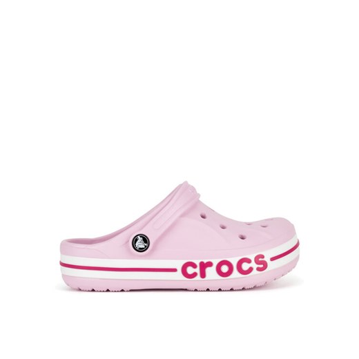 Klapki Crocs BAYABAND CLOG K 207019-6TG Różowy ze sklepu eobuwie.pl w kategorii Klapki dziecięce - zdjęcie 182075391